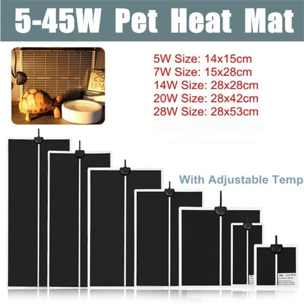 Seedling Heat Mat - Mata grzewcza do sadzonek 5~28W, antyzimna,