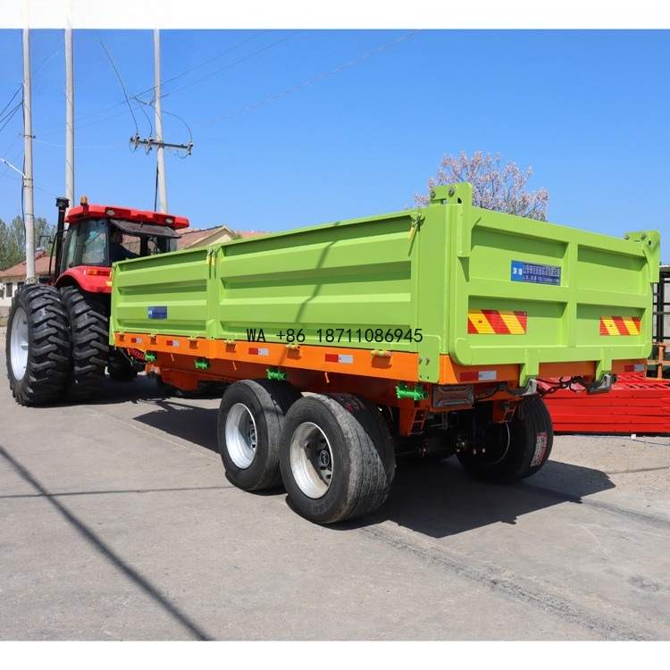 Agriculture Farming Tractor - Przyczepa rolnicza 10-tonowa do traktora, przyczepa