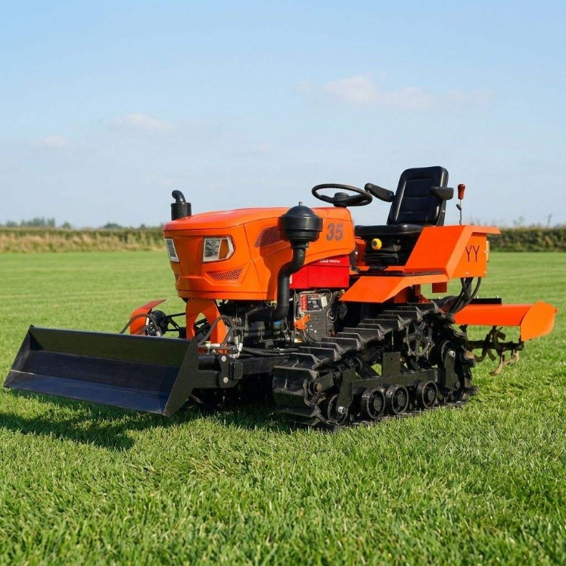 Agriculture Farming Tractor - Glebogryzarka gąsienicowa 4WD 35KM, mini kultywator