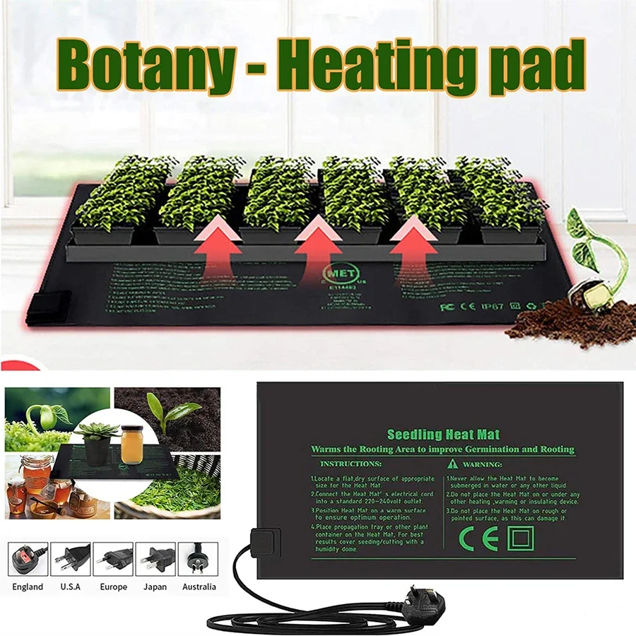 4 rozmiary 220V wtyczka EU sad – Seedling Heat Mat recenzja i cena