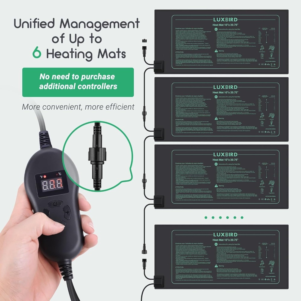 4-pakowe maty grzewcze do sadz – Seedling Heat Mat recenzja i cena