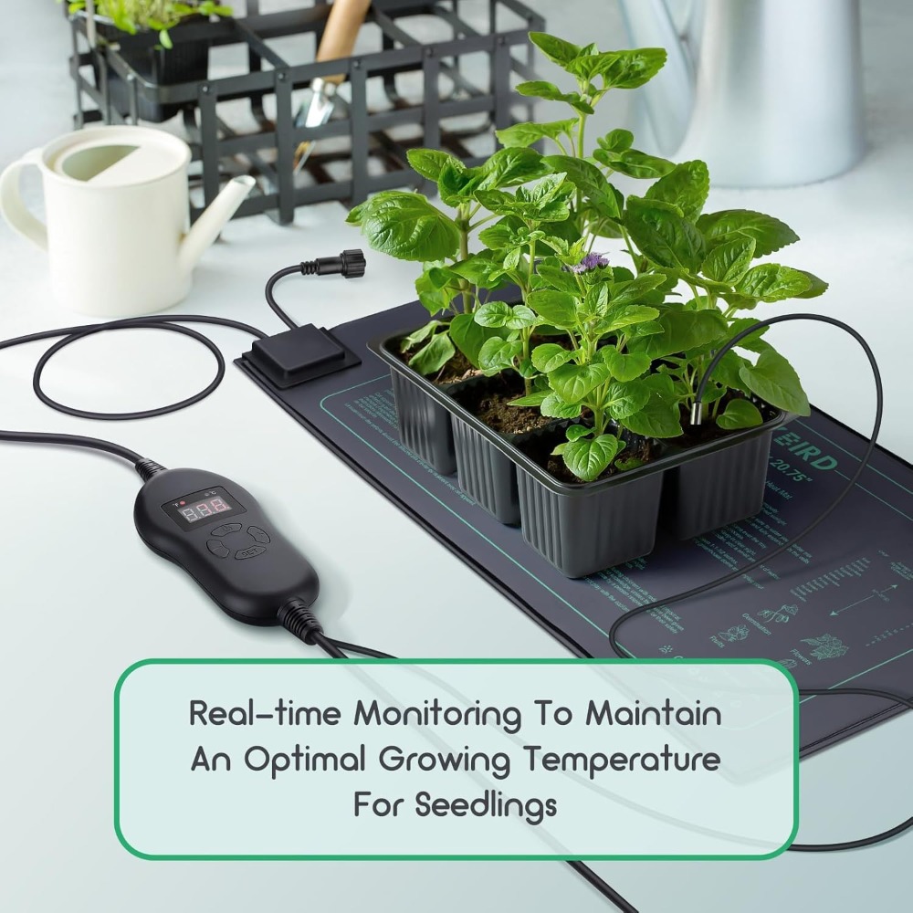 4-pakowe maty grzewcze do sadz – Seedling Heat Mat recenzja i cena