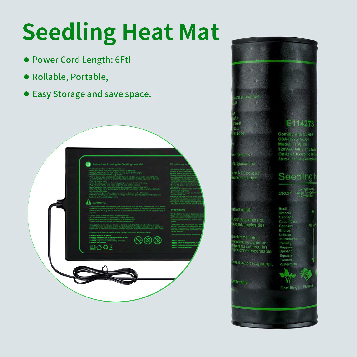 Podgrzewacz do sadzonek, wodoo – Seedling Heat Mat recenzja i cena