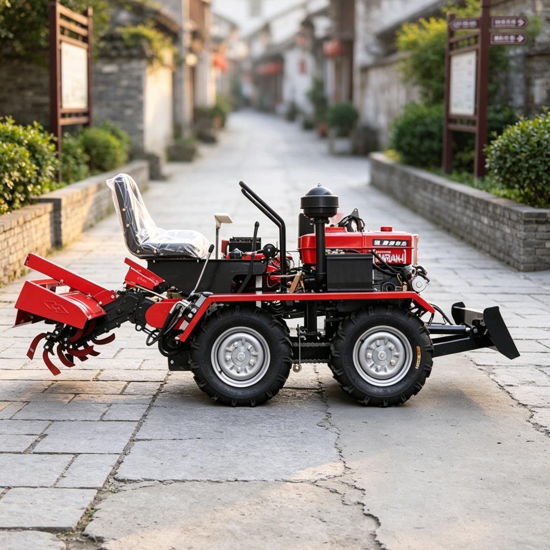Dostosowana 4-kołowa, napędzan – Agriculture Farming Tractor recenzja i cena